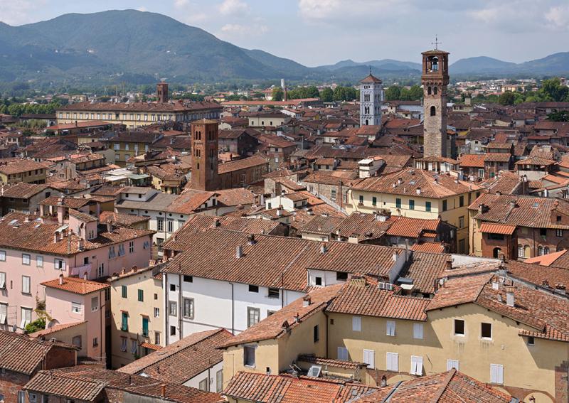 Lucca - View from Guinigi Tower