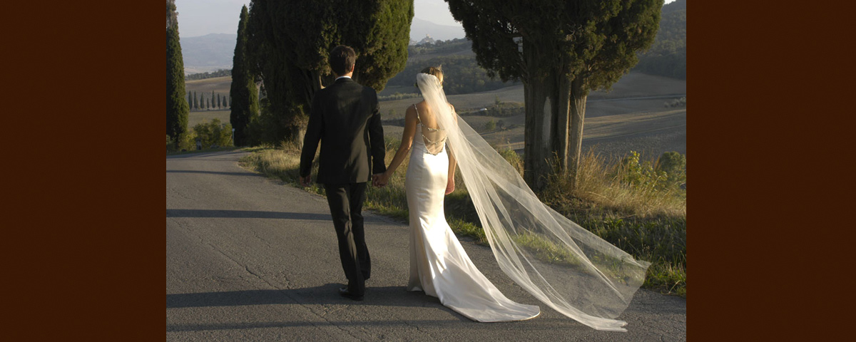 A Romantic Walk in Tuscan Countryside